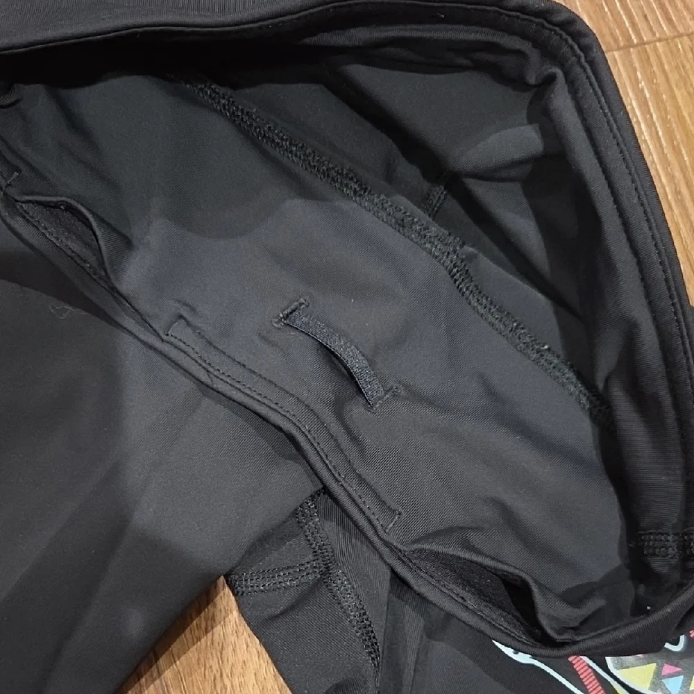 Lululemon Athletica Black Leggings with Colorful Skull and Soul Design - Picture 3 of 9